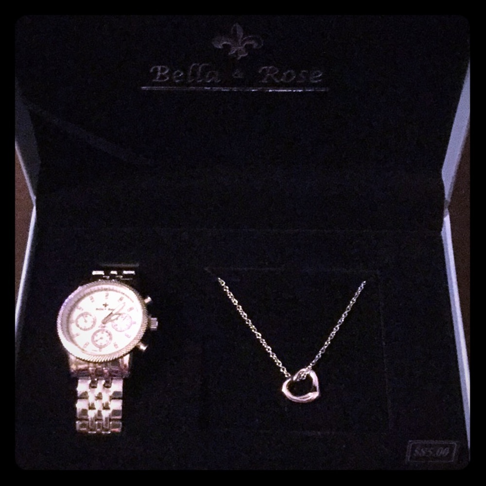Watch and Necklace Set